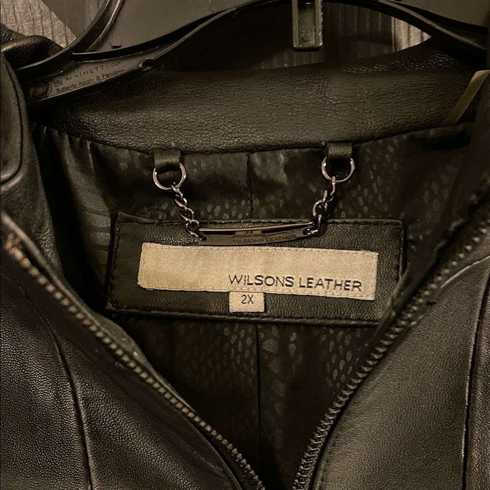 Wilsons Leather Women's Black Leather Jacket - Picture 2 of 8